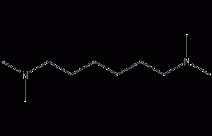 N,N,N',N'-四甲基-1,6-己二胺结构式