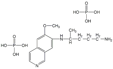 二磷酸伯氨喹结构式