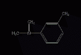 N,N-二甲基间甲苯胺结构式