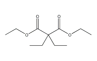 二乙基丙二酸二乙酯结构式