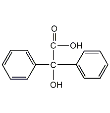 二苯乙醇酸结构式