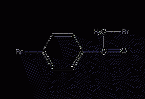 2,4'-二溴苯乙酮结构式