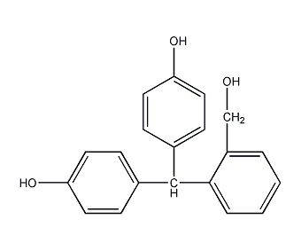 2-[二(对羟基基)甲基]甲醇结构式