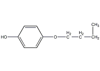 4-正丁氧基酚结构式