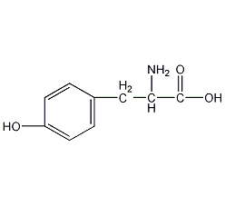 L-酪氨酸结构式