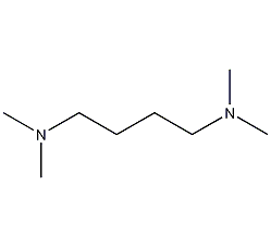 N,N,N',N'-四甲基-1,4-丁二胺结构式