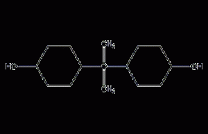 2,2-双(4-羟环己基)丙烷结构式