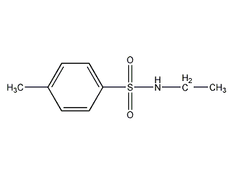 N-乙基对磺酰胺结构式