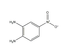 4-硝基邻苯二胺结构式