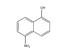 1-氨基-5-萘酚结构式