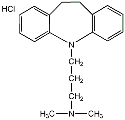 盐酸丙咪嗪结构式