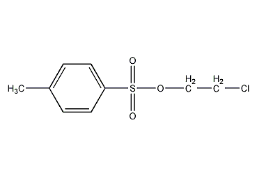 2-氯乙基对磺酸盐结构式