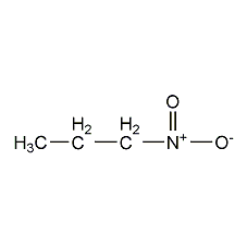 1-硝基丙烷结构式