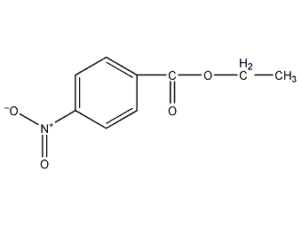 对硝基苯甲酸乙酯结构式