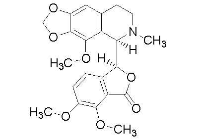 那可汀结构式