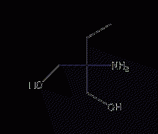 2-氨基-2-乙基-1,3-丙二醇结构式