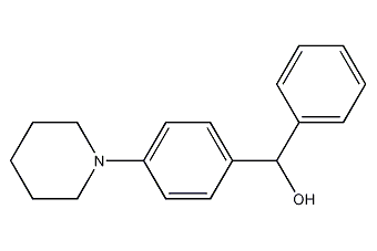 二苯基哌啶甲醇结构式