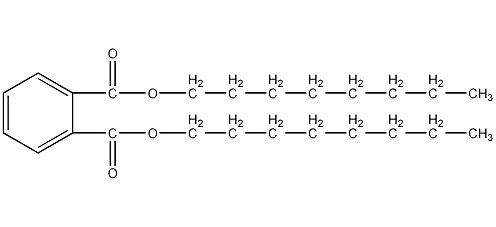 邻二甲酸二正辛酯结构式