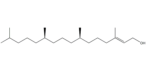 植物醇结构式
