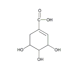 莽草酸结构式