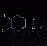 3,4-二氯苯甲酸结构式