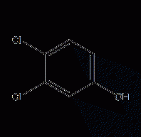 3,4-二氯苯酚结构式